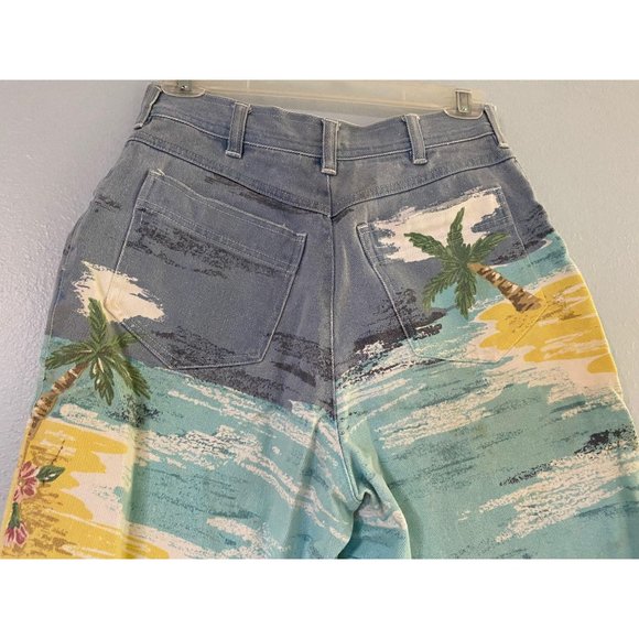 80s Together High Waist Beach Denim Mom Shorts - Picture 5 of 6